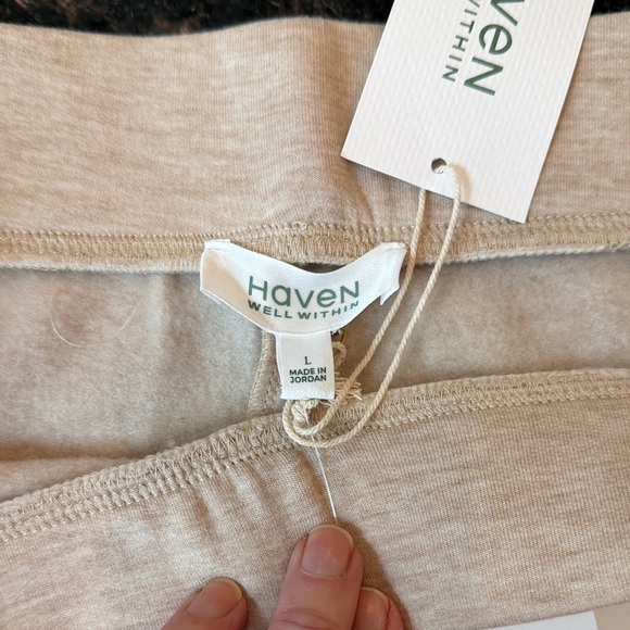 Haven Women's Beige Lounge Pants - Picture 3 of 8